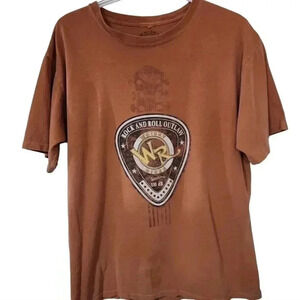 Whisky River Rock & Roll Tee. Size Medium